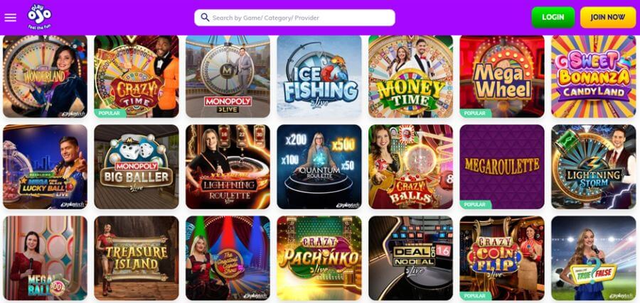 Oplev Play OJO Casino i 2026 Den ultimte spiloplevelse